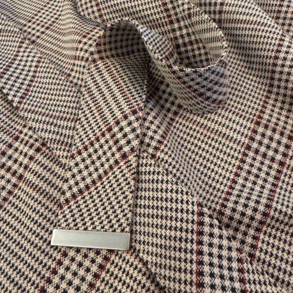 Calvin Klein Midi A-Line Ponte Dress with Tie Belt - Picture 2 of 5